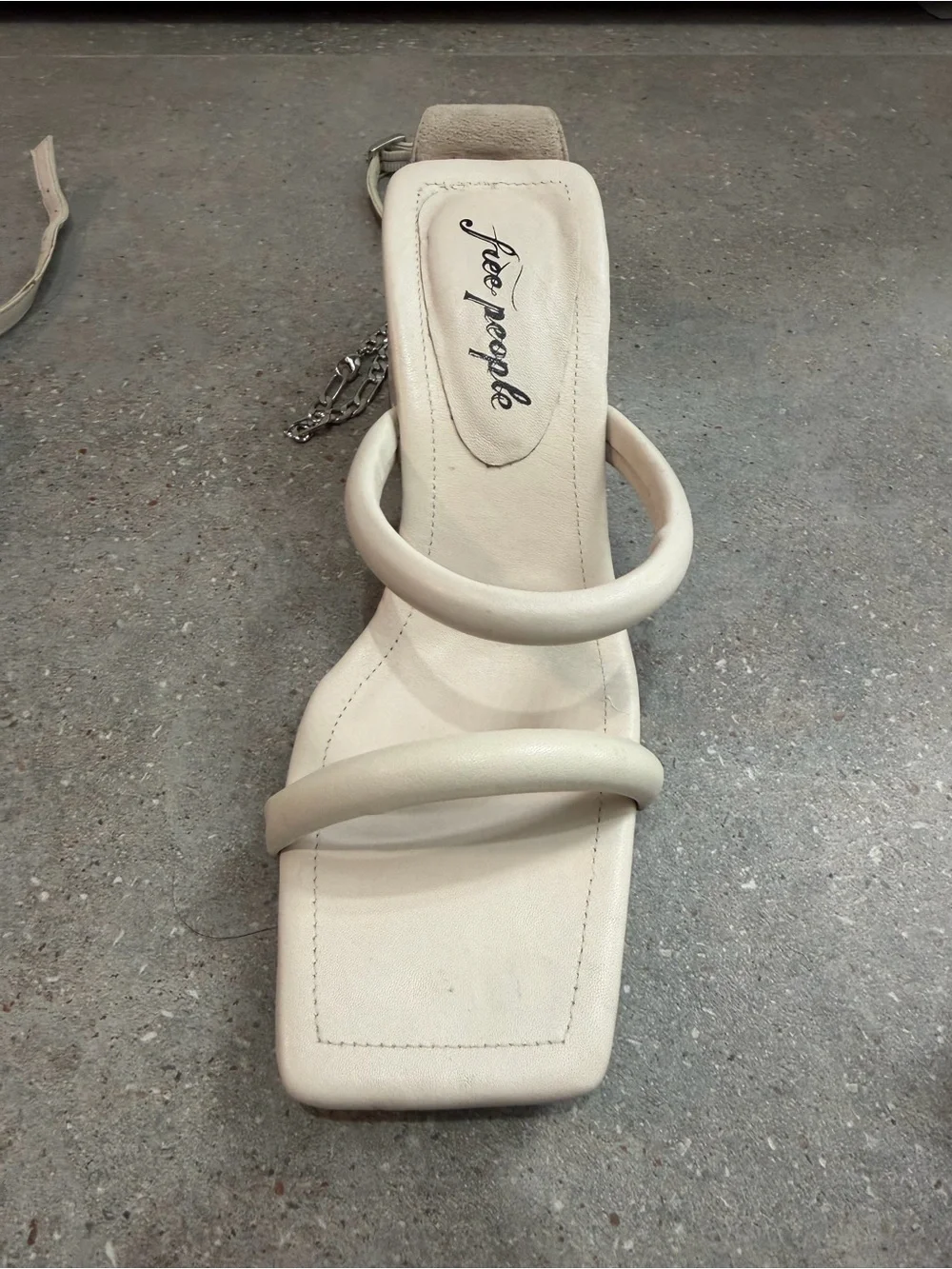Free People Parker Chain Heel Sandals